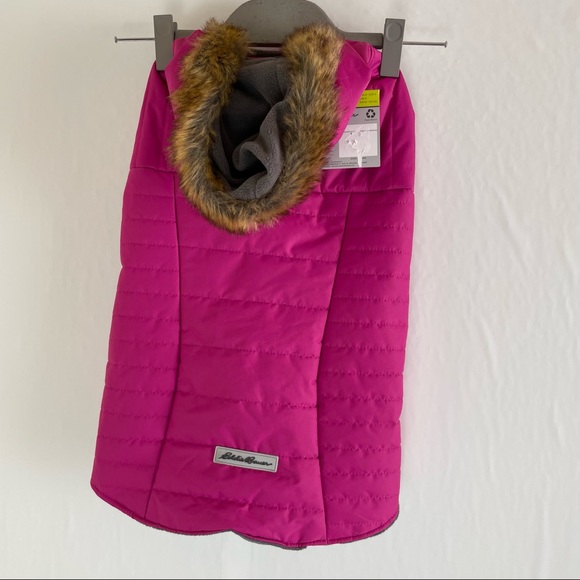 Eddie Bauer Pink Pet Long Jacket Size L